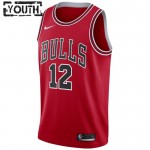 Maillot NBA Chicago Bulls Ayo Dosunmu 12 Nike 2022-23 Icon Edition Rouge Swingman - Enfant